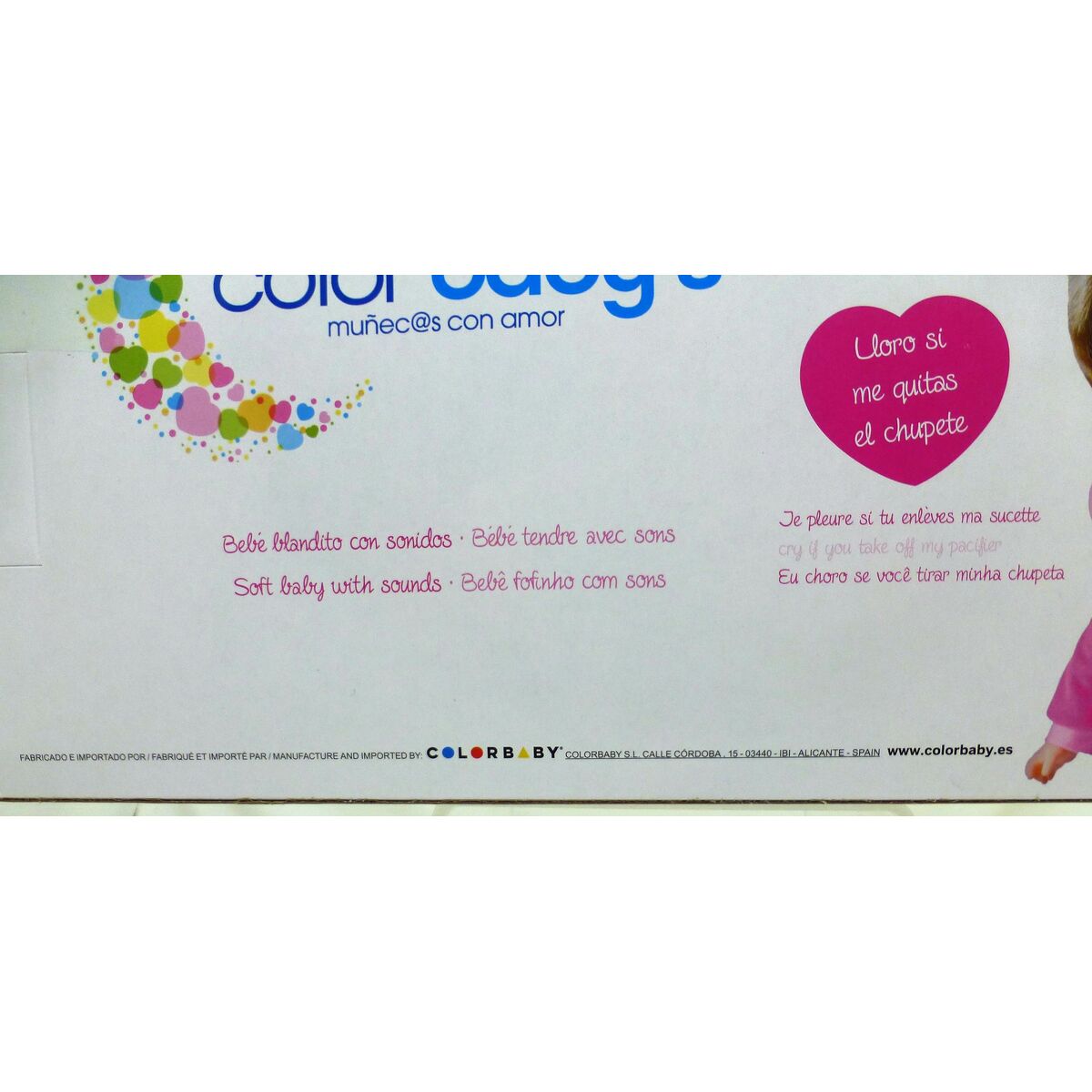 Bebisdocka Colorbaby 32 cm 6 antal - 9