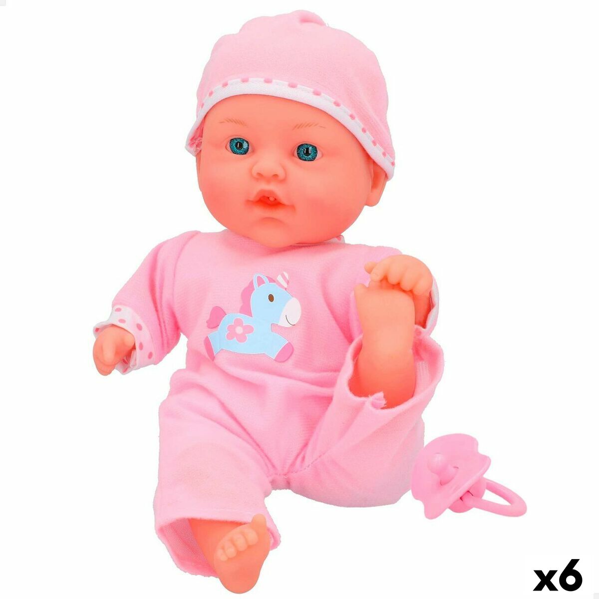 Bebisdocka Colorbaby 32 cm 6 antal - 4