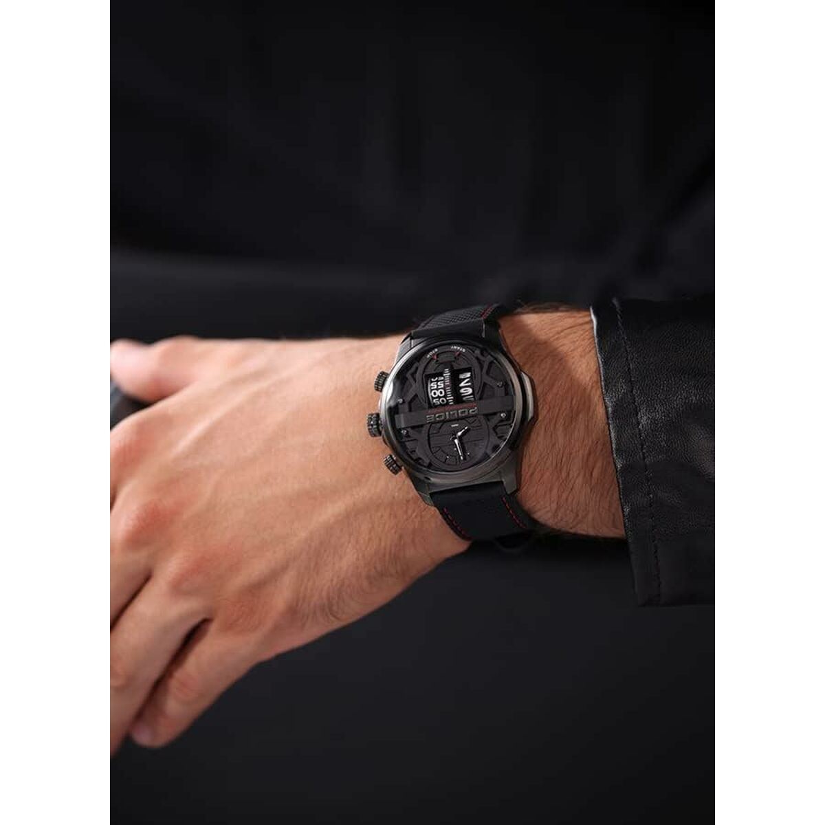 Herrklocka Police PEWJM0006505 Svart - 3
