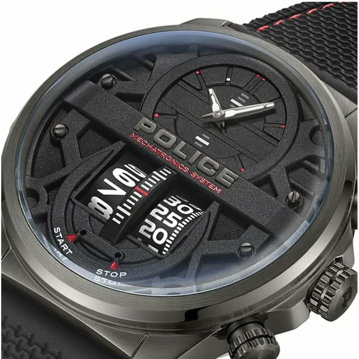 Herrklocka Police PEWJM0006505 Svart - 5