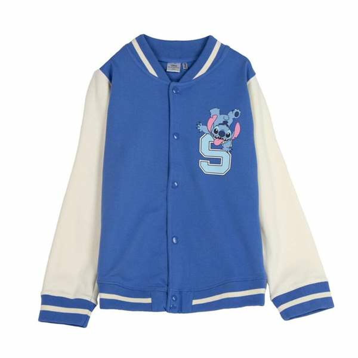 Överdel träningsoverall för barn Stitch Blå