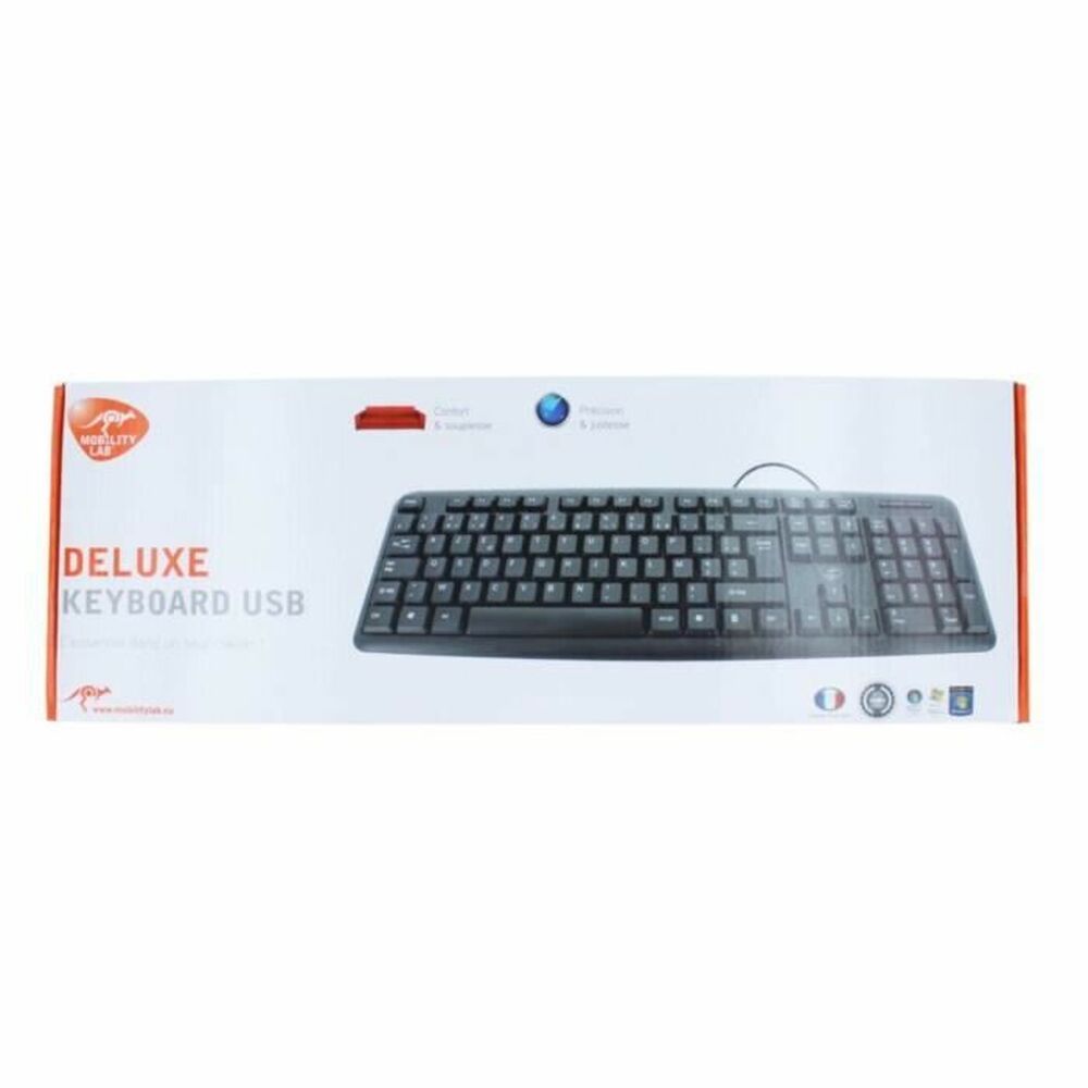 Tangentbord Mobility Lab Deluxe Classic Svart AZERTY - 2