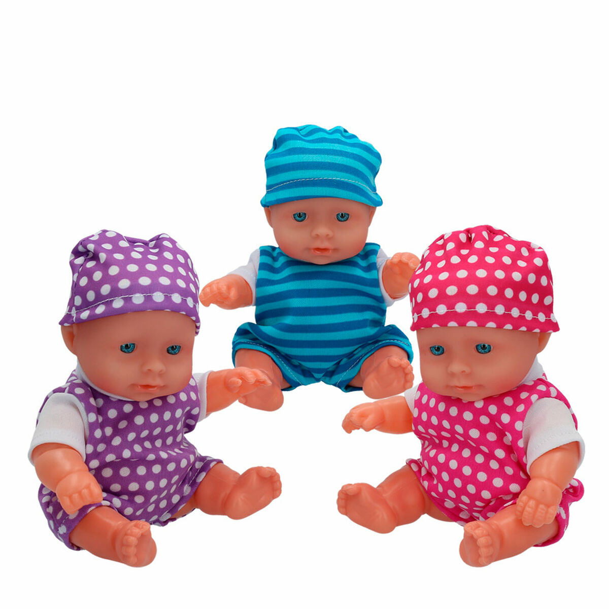Dockset Colorbaby Pitusos 3 Delar 20 cm 13 x 20 x 6,5 cm 6 antal - 3