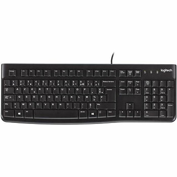 Tangentbord Logitech K120 Svart Franska AZERTY