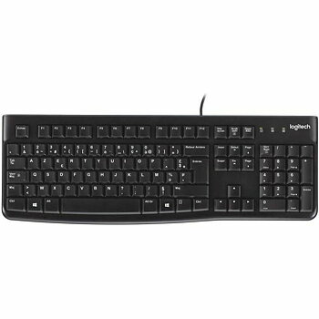 Tangentbord Logitech K120 Svart Franska AZERTY