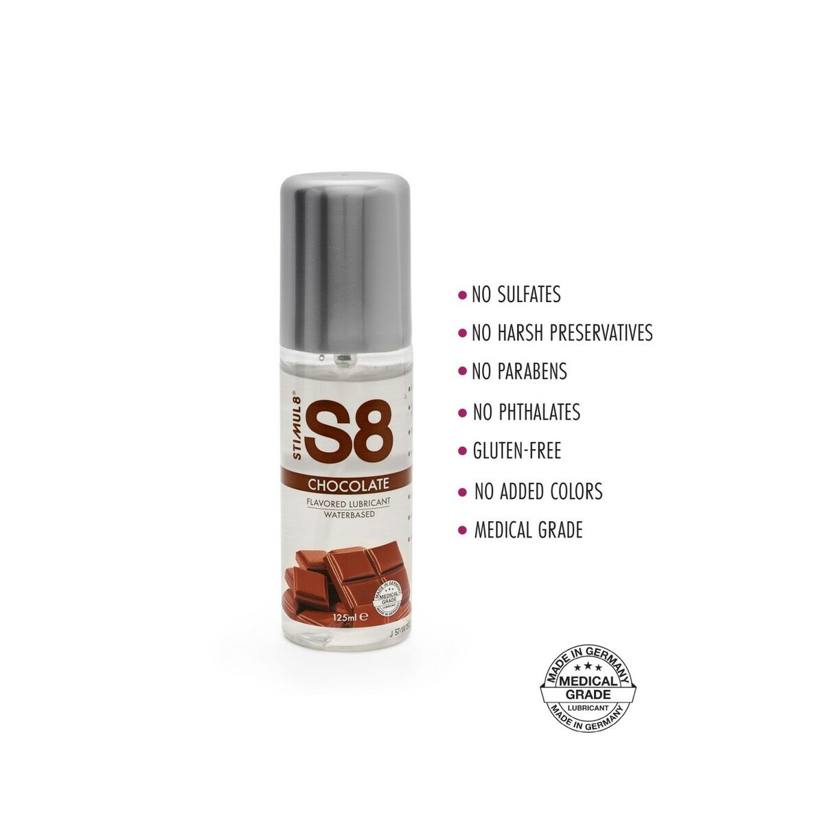 Glidmedel Stimul8 125 ml Choklad - 2
