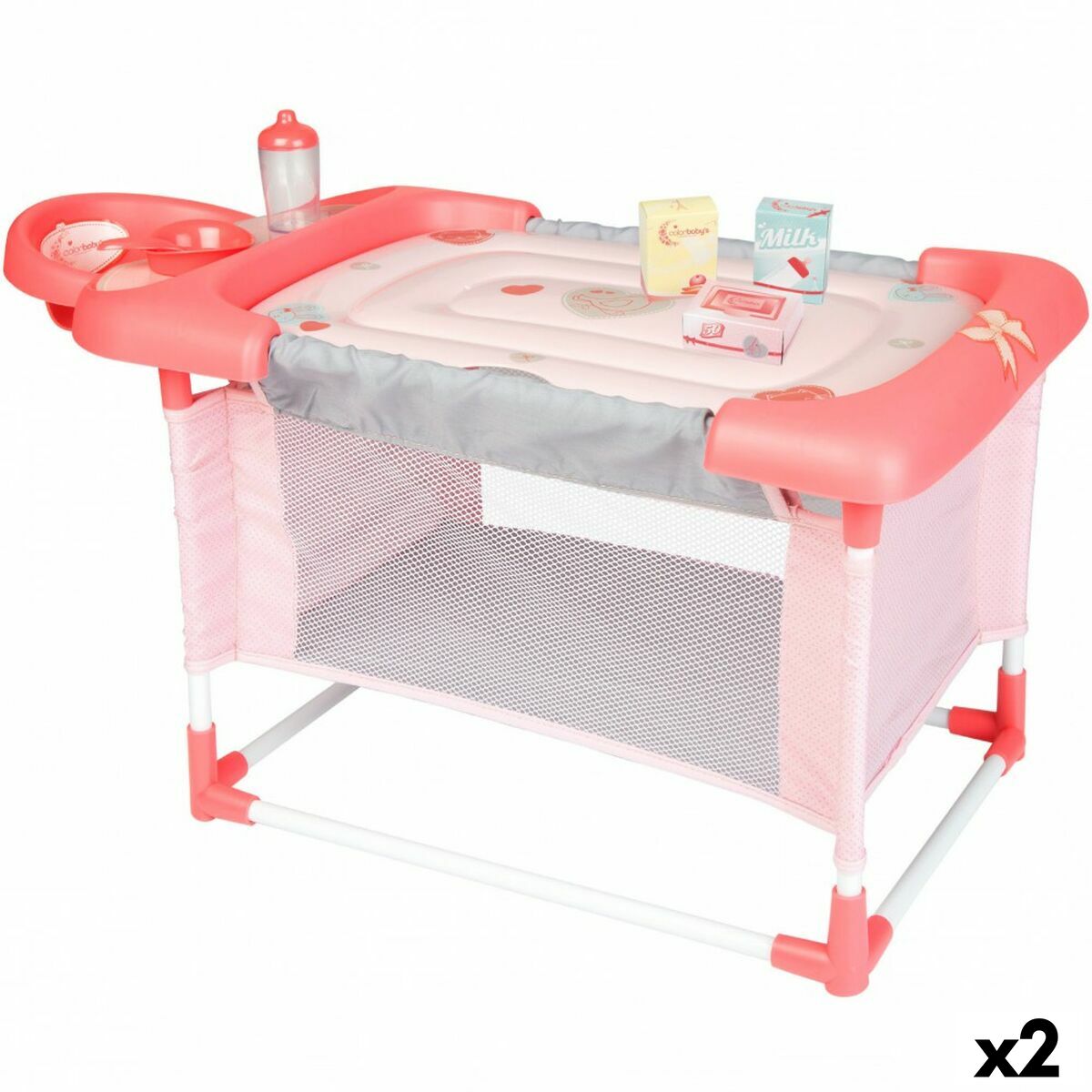 Skötbord för dockor Colorbaby 3 i 1 68 x 32,5 x 34 cm 2 antal - 8