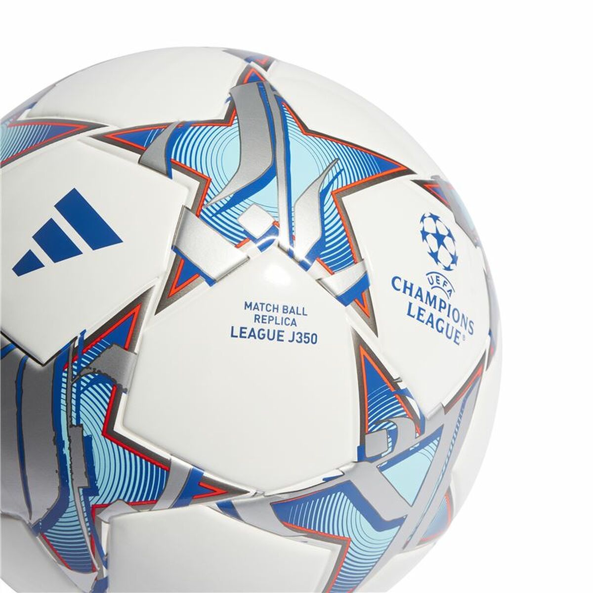 Fotboll Adidas Ucl Lge J350 Vit Storlek 5 - 3