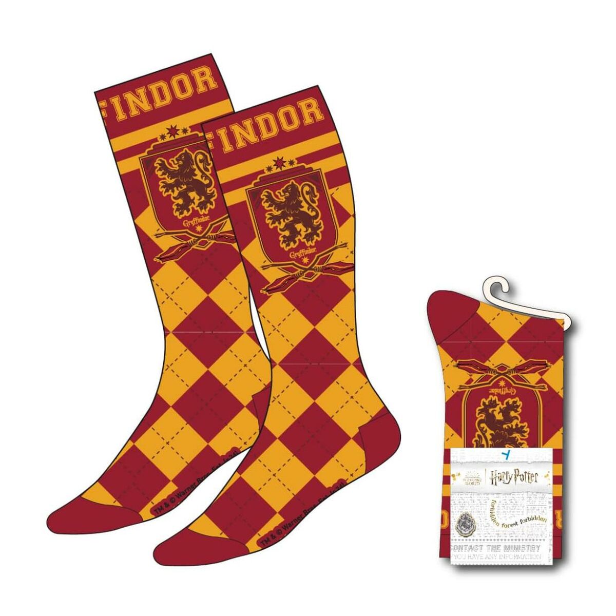 Strumpor Harry Potter Röd (38-45)