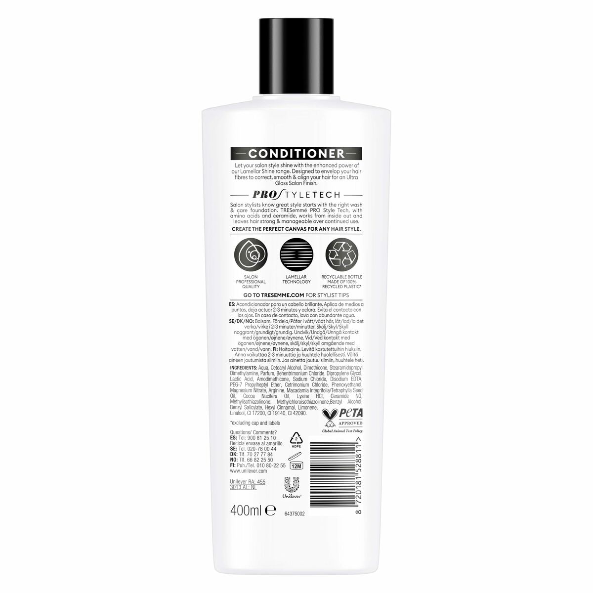 Balsam Tresemme LAMELLAR SHINE 400 ml - 3