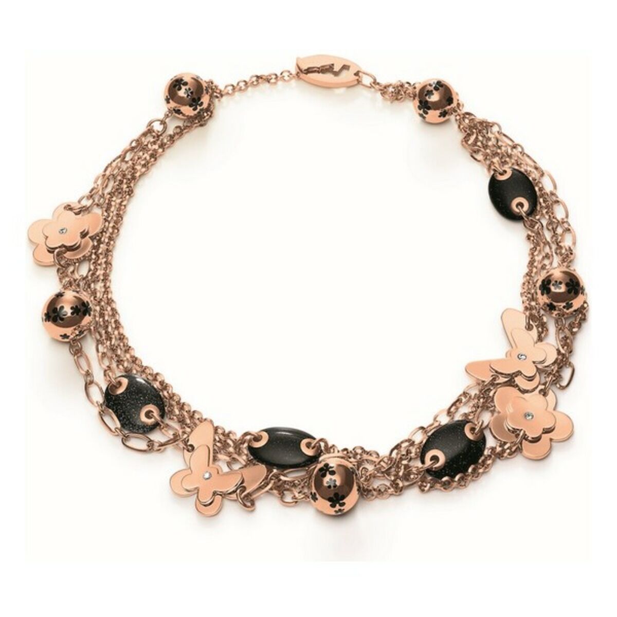 Damhalsband Folli Follie 3N0T037RCX 50 cm - 3