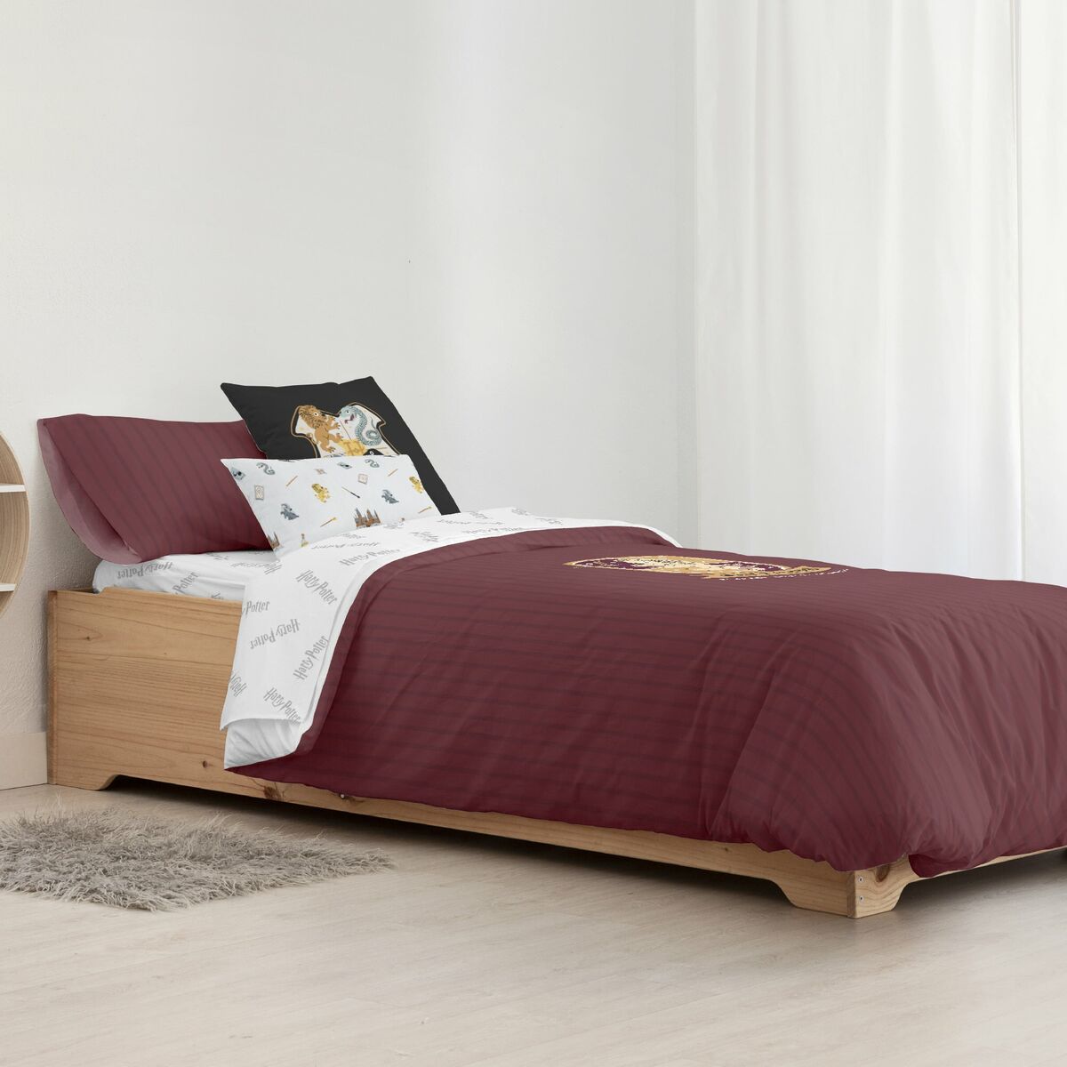 Påslakan Harry Potter Gryffindor Sweet Multicolour 175 Trådar 155 x 220 cm Säng 90 - 3