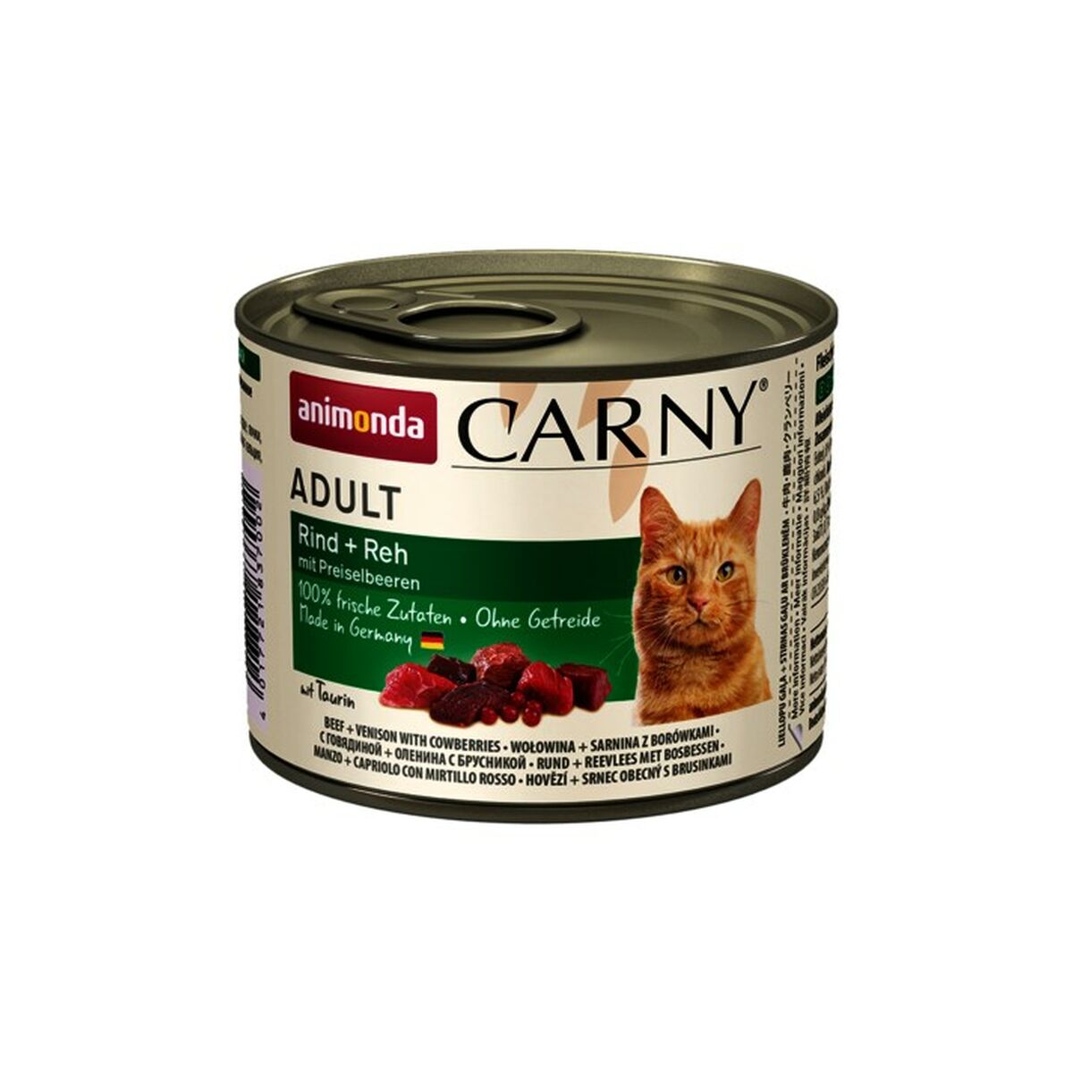 Kattmat Animonda Carny Kalvkött 200 g