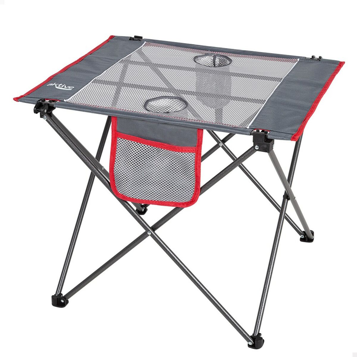 Fällbord Aktive Camping Grå 62 x 50 x 50 cm (2 antal) - 9