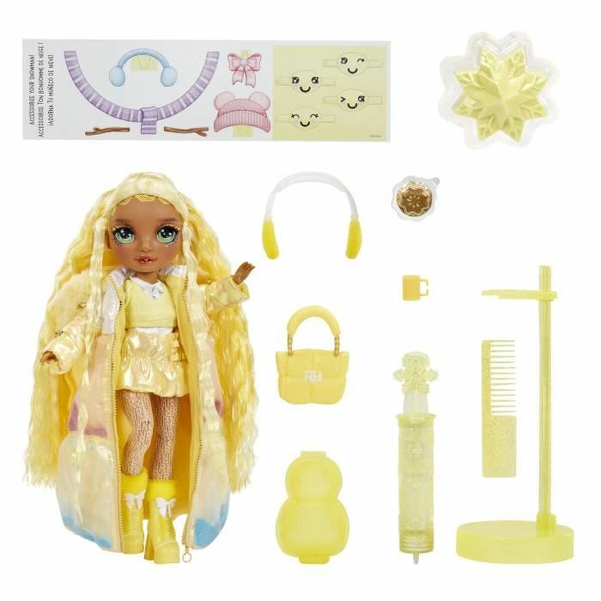 Babydocka med tillbehör Rainbow High Winter Wonderland - 6