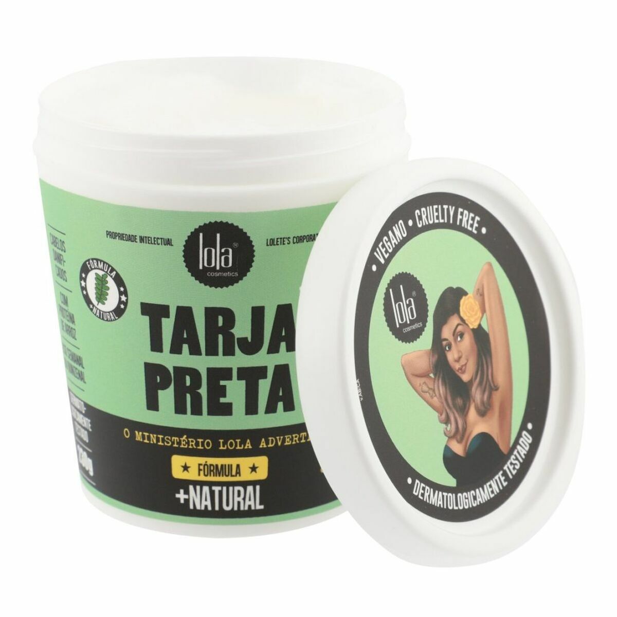 Stärkande hårinpackning Lola Cosmetics TARJA PRETA 230 g