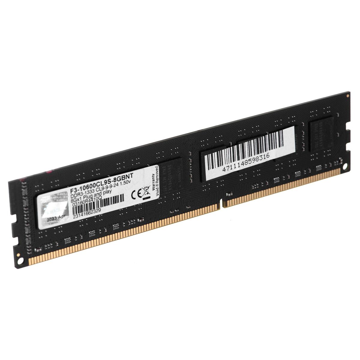 RAM-minne GSKILL PC3-10600 CL5 8 GB - 4