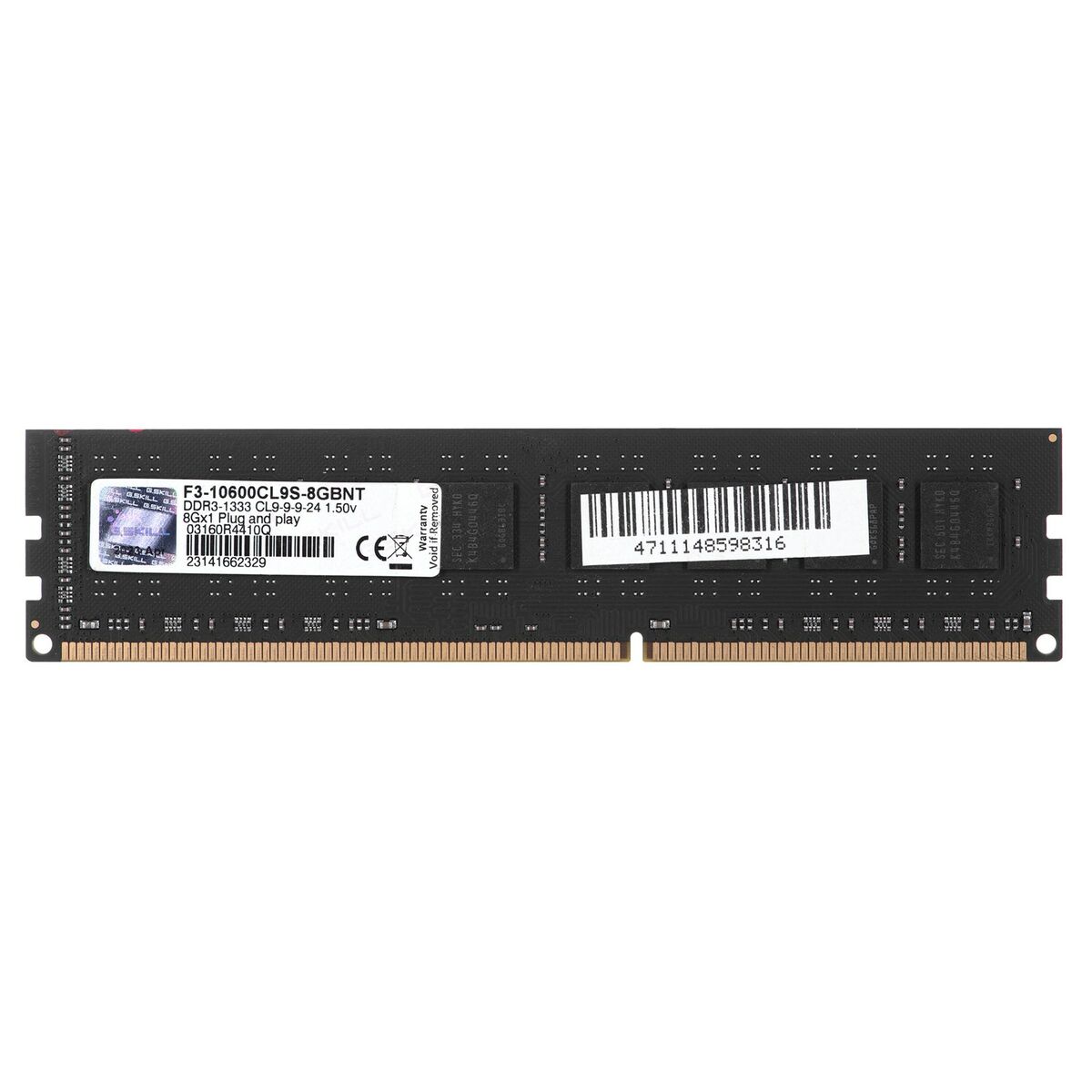 RAM-minne GSKILL PC3-10600 CL5 8 GB - 3