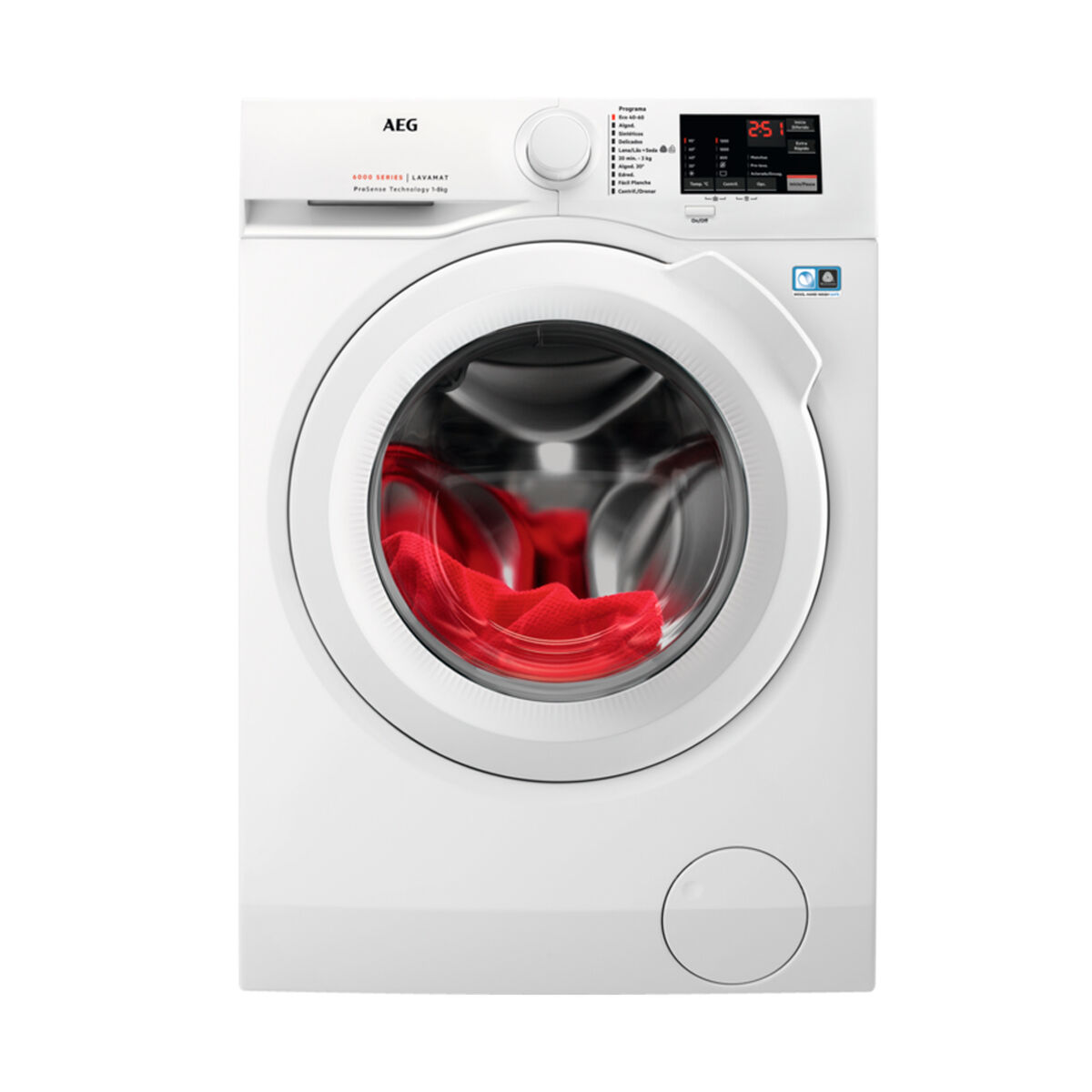 Tvättmaskin Aeg L6FBI827  8 kg 1200 rpm