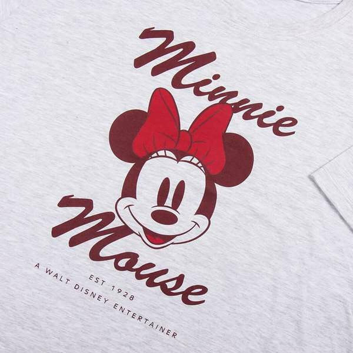 Pyjamas Barn Minnie Mouse Grå - 3