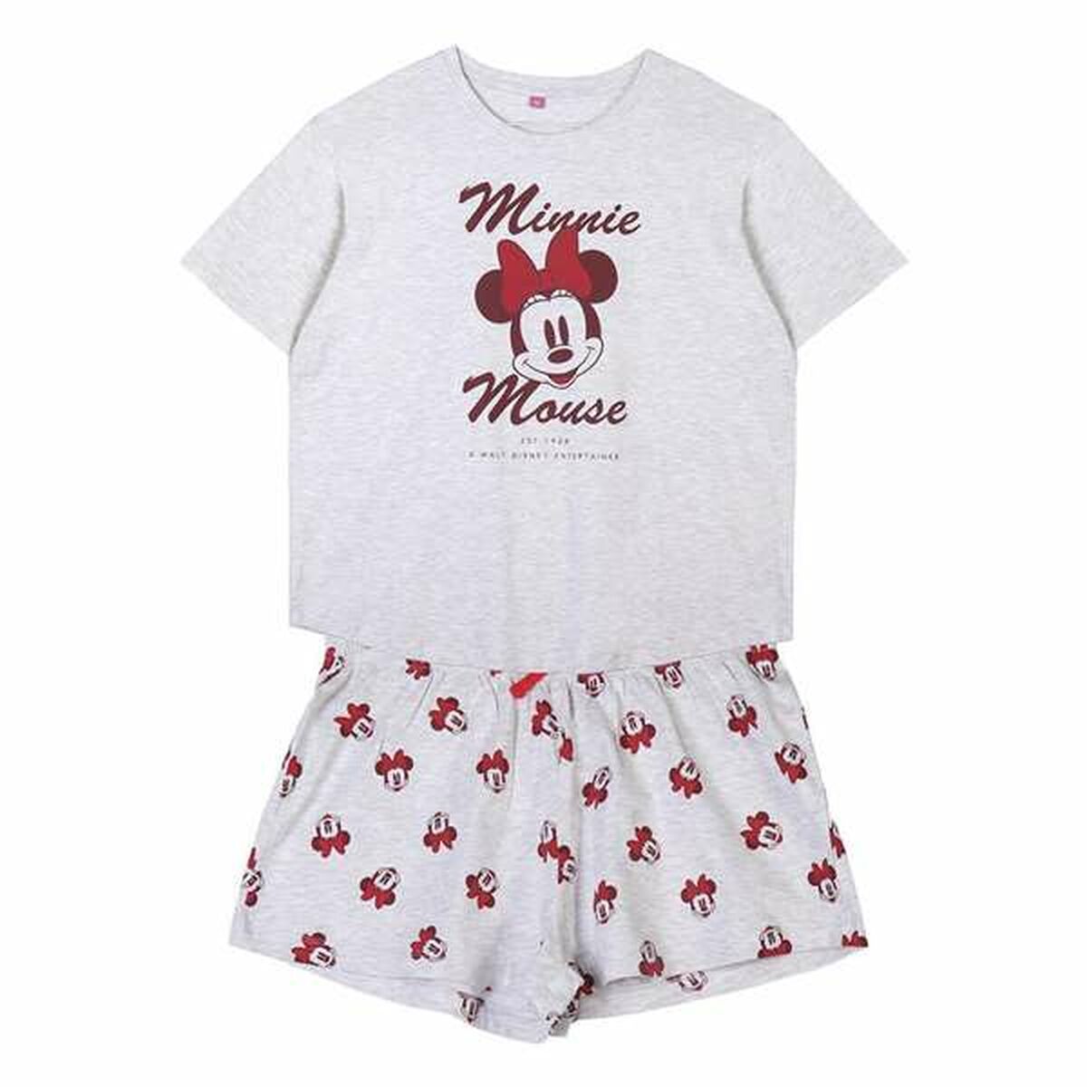 Pyjamas Barn Minnie Mouse Grå