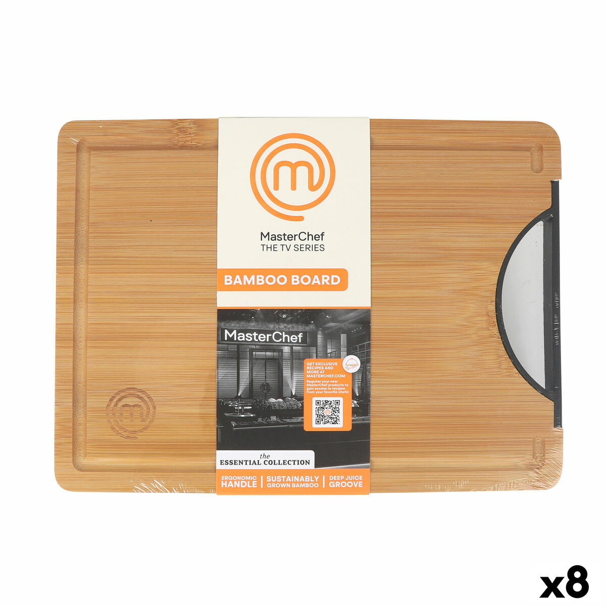 Skärbräda MasterChef 27 x 20 cm (8 antal)
