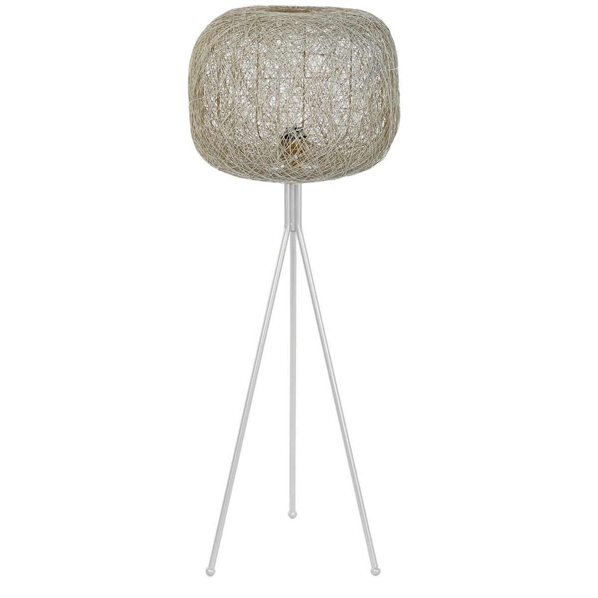 Golvlampa DKD Home Decor Vit 50 W 220 V 41 x 41 x 109 cm - 4