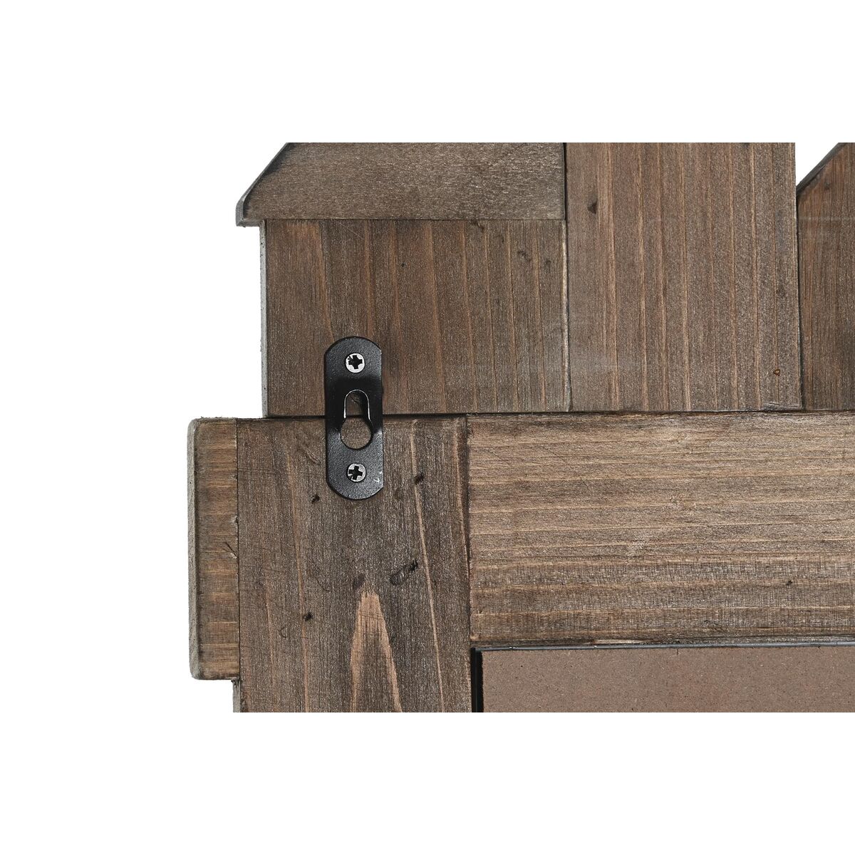 Väggspegel DKD Home Decor Brun Antikbehandlad 40 x 9 x 68 cm - 3