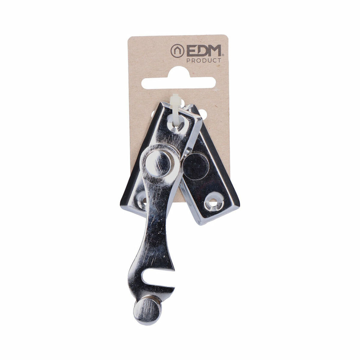 Dörrspärr EDM 85072 Stål H-formad Höger 8 cm - 4