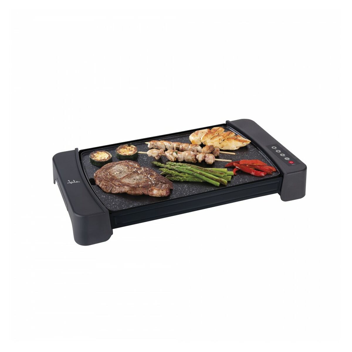 Grillplatta JATA JEGR2851 Svart 2600 W 46 x 28 cm