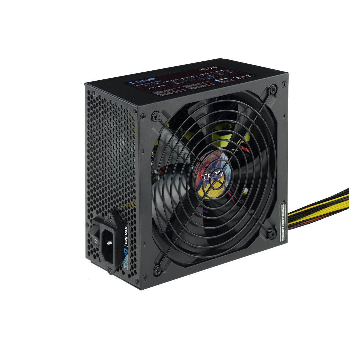 Strömtillförsel TooQ TQAPOLO-650SP ATX 650 W CE - RoHS