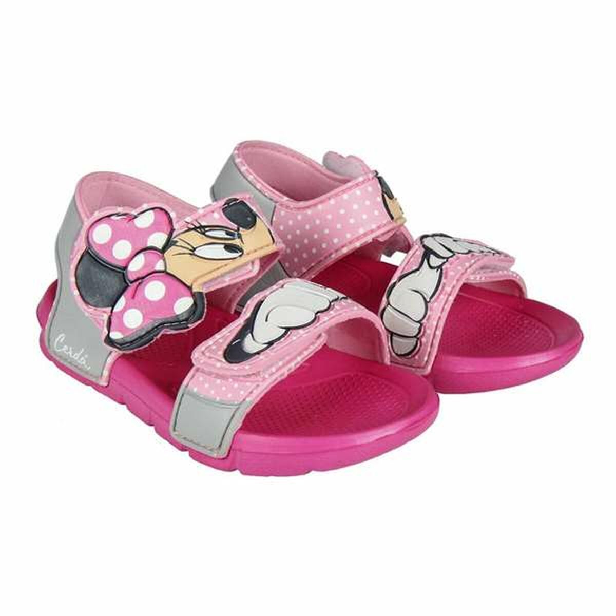 Strandtofflor för barn Minnie Mouse Rosa