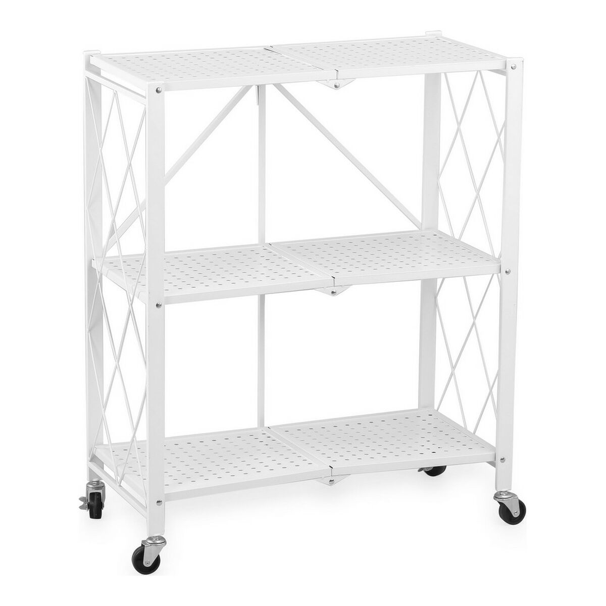 Skoställ Confortime Metall Vit (70 x 34 x 87 cm) - 3