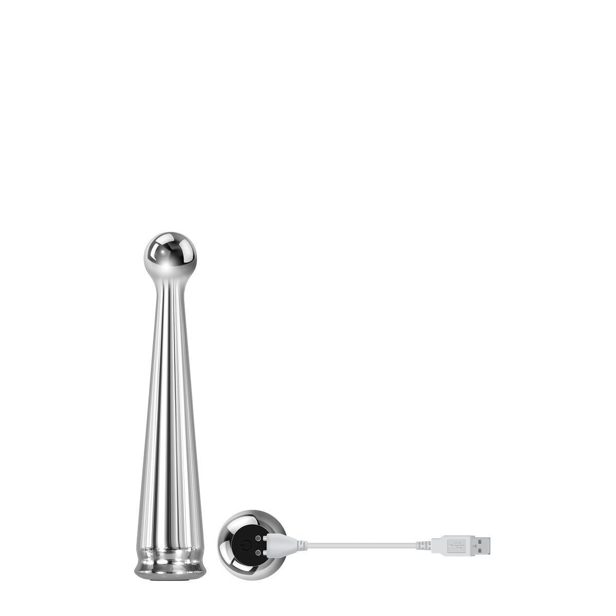 Patronvibrator Adam & Eve Silvrig - 4