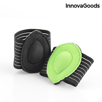 Fotkuddar för fötter med högt valv InnovaGoods 2 antal