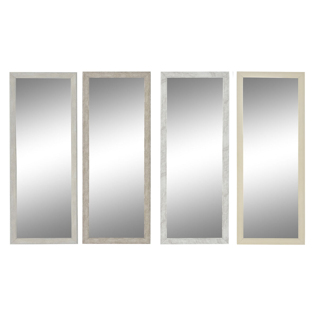 Väggspegel DKD Home Decor 36 x 2 x 95,5 cm (4 antal) - 3