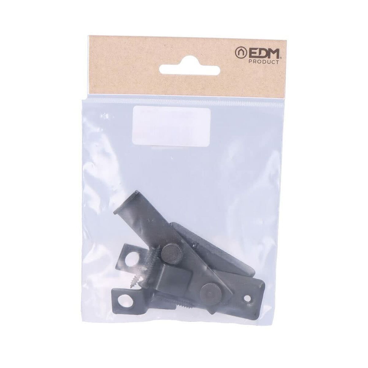 Dörrspärr EDM 85080 Stål Galvaniserad 8 cm Vändbar - 4