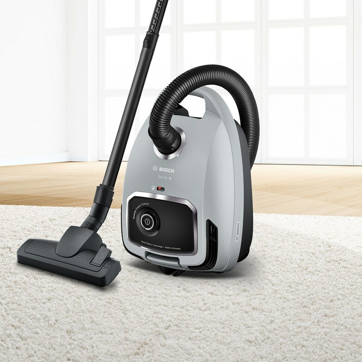 Dammsugare med Påse BOSCH BGB6X330 Svart Grå 600 W - 2