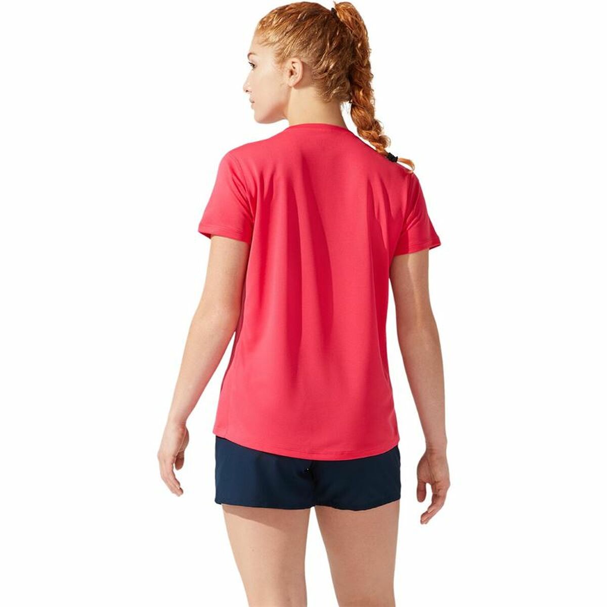 T-shirt med kortärm Dam Asics Core Karmosinröd - 5
