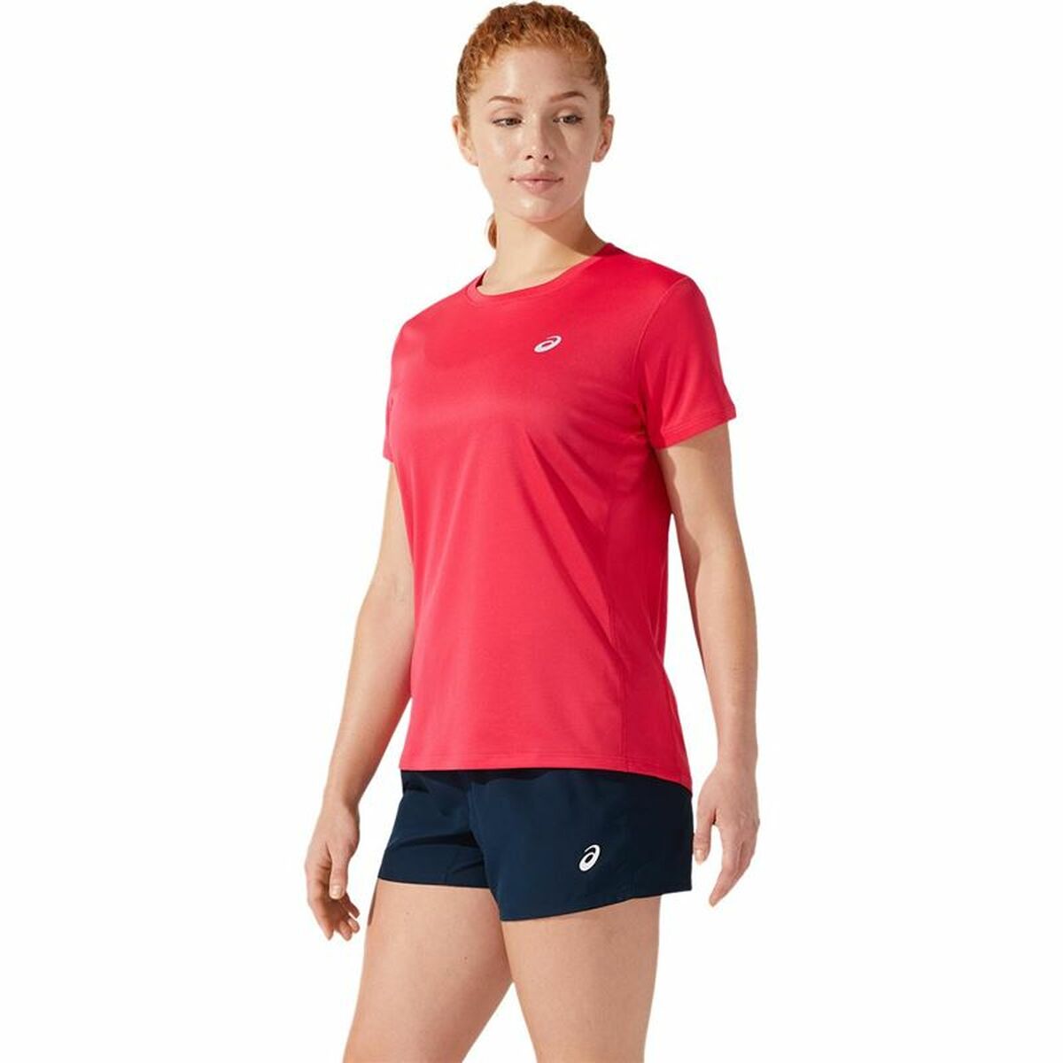 T-shirt med kortärm Dam Asics Core Karmosinröd - 6