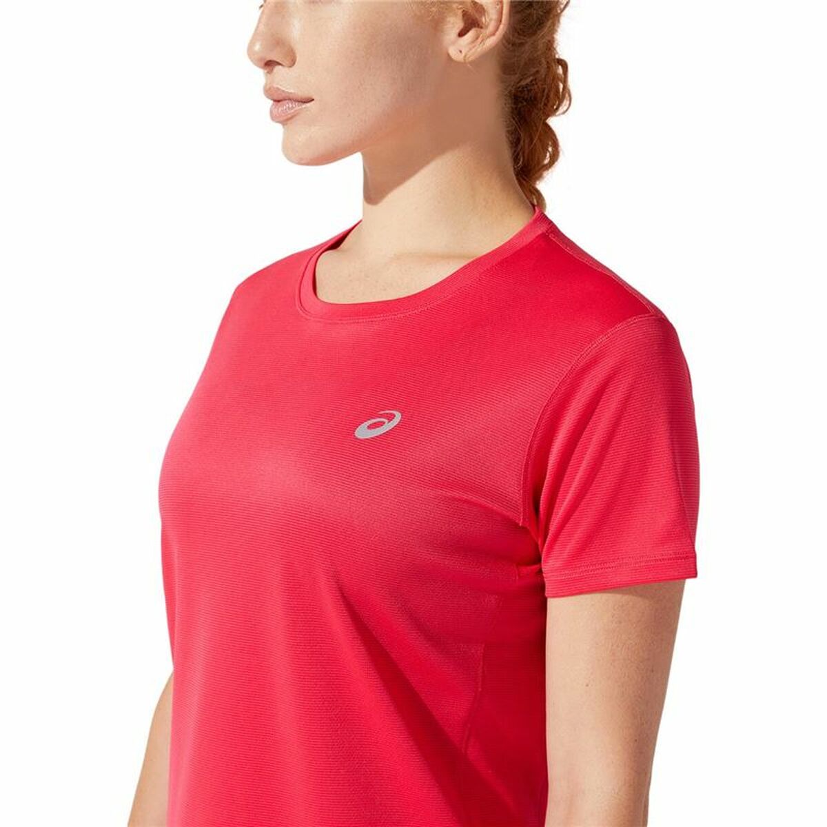 T-shirt med kortärm Dam Asics Core Karmosinröd - 7