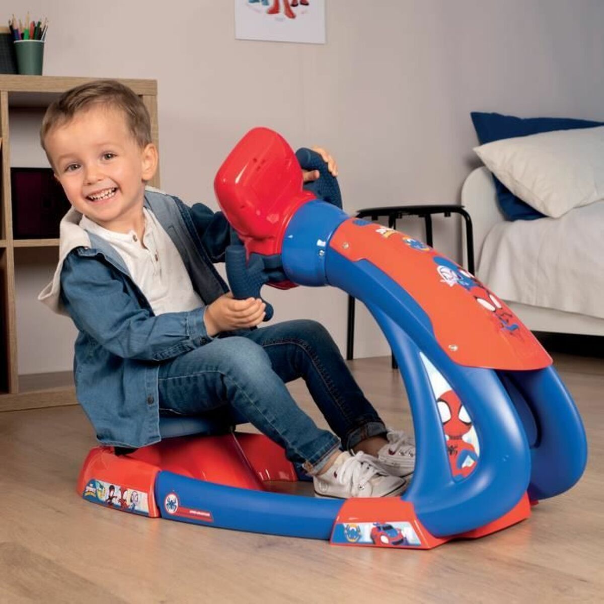 Racing-säte Spidey Amazing friends Barn Ratt - 6