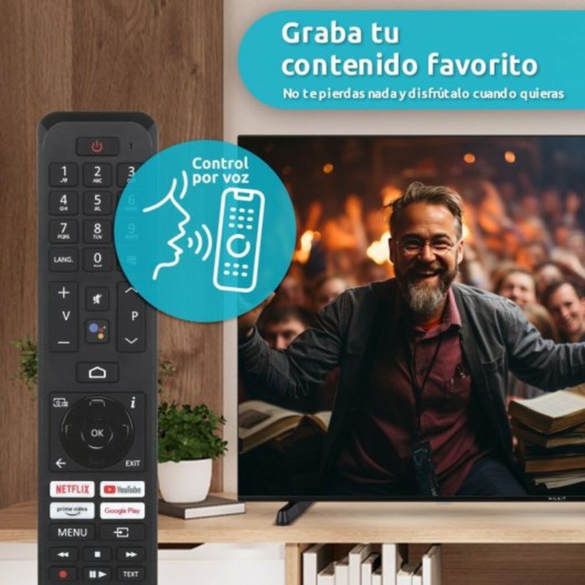 Smart TV Nilait Prisma NI-43UB7001S 4K Ultra HD 65" - 4