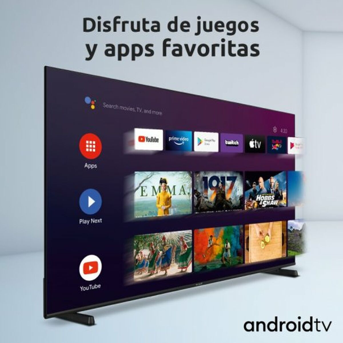 Smart TV Nilait Prisma NI-43UB7001S 4K Ultra HD 65" - 7