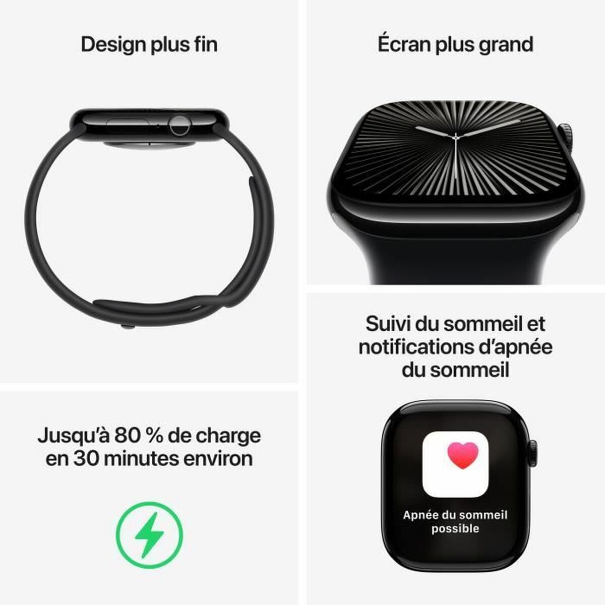 Smartklocka Apple Series 10 Guldrosa - 3
