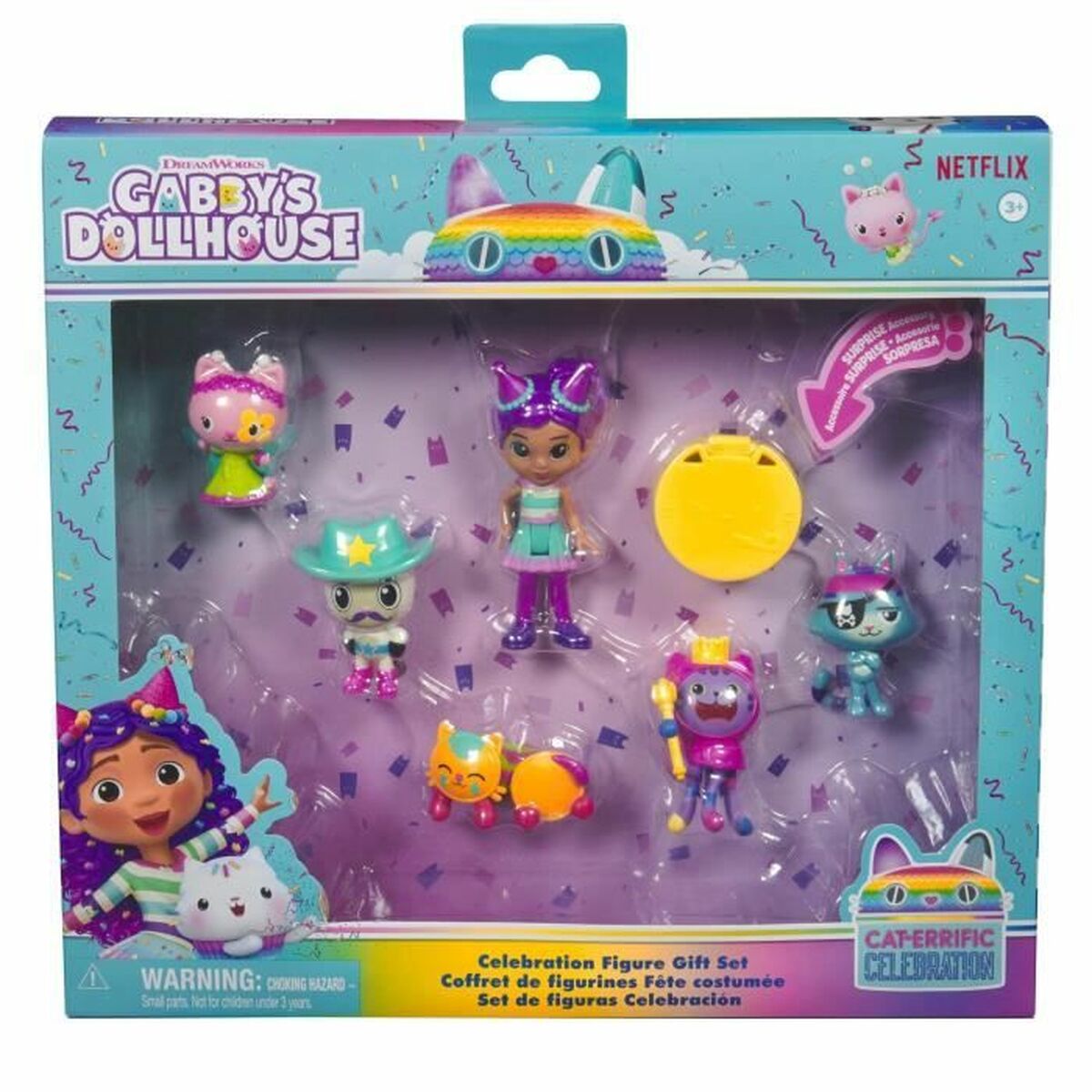 Docka tillbehör Spin Master DELUXE CELEBRATION FIGURE SET - 5