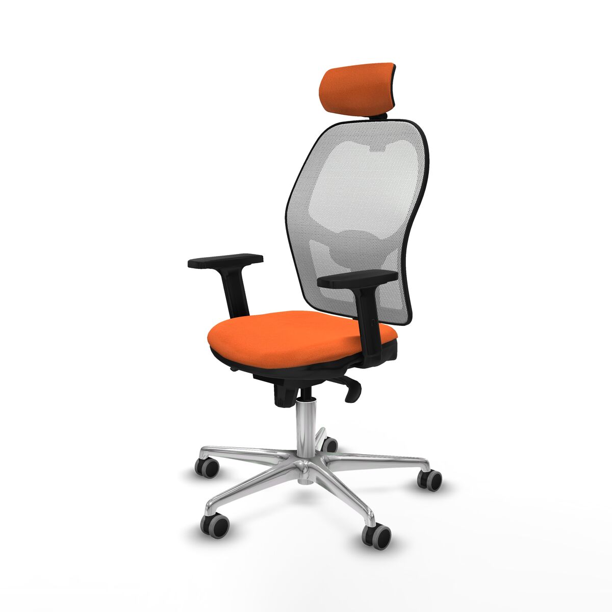 Kontorsstol med nackstöd Piqueras y Crespo 2D086G2 Orange - 2