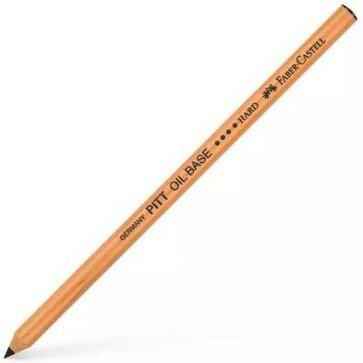 Penna Faber-Castell Pitt Oil Base Hård Svart Sexkantig (6 antal) - 2