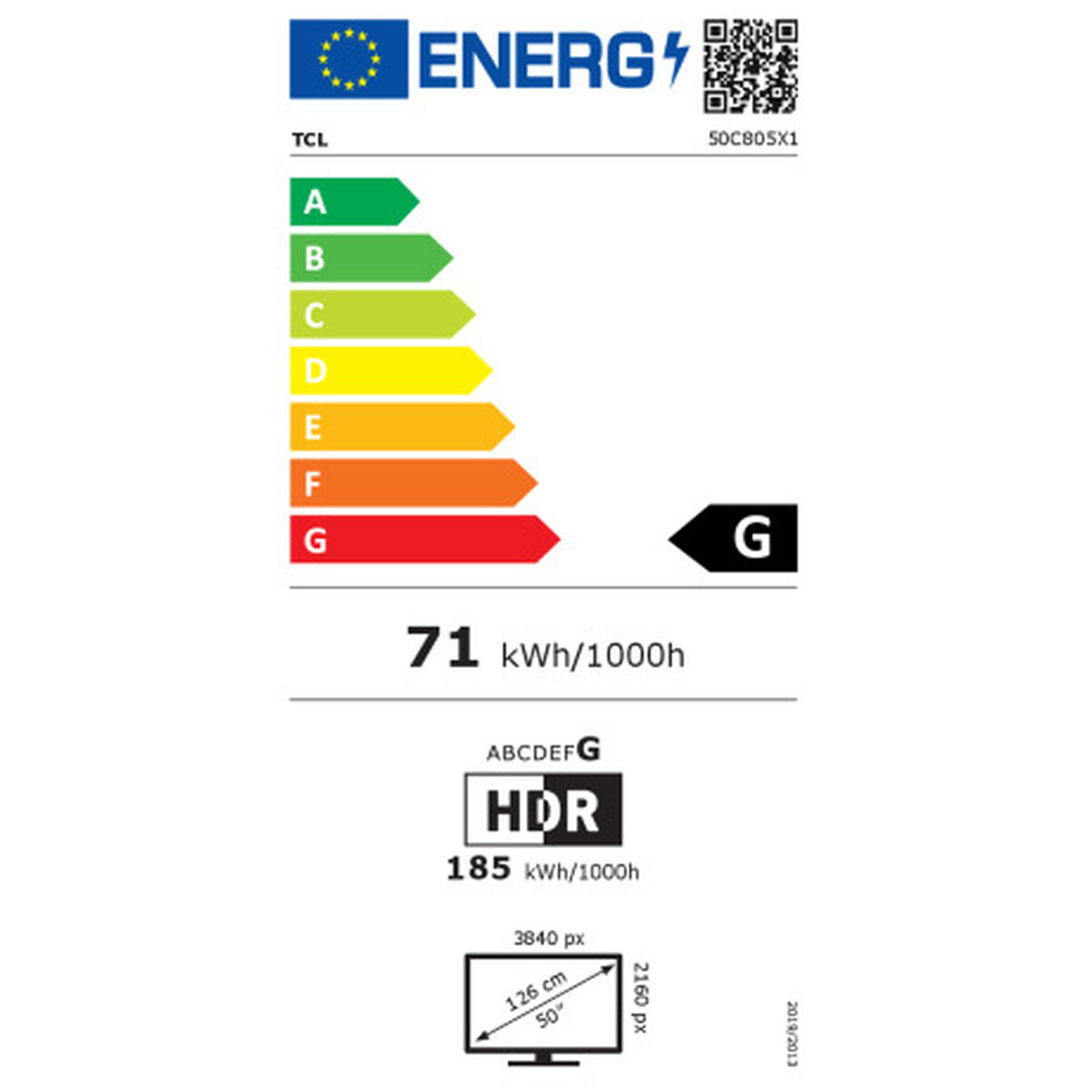 Smart TV TCL 50C805 4K Ultra HD 50" QLED - 2