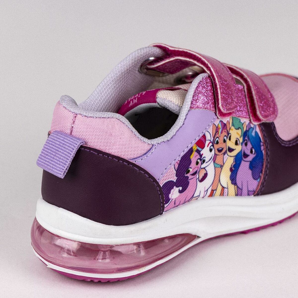 Sportskor med LED My Little Pony Velcro Rosa - 10
